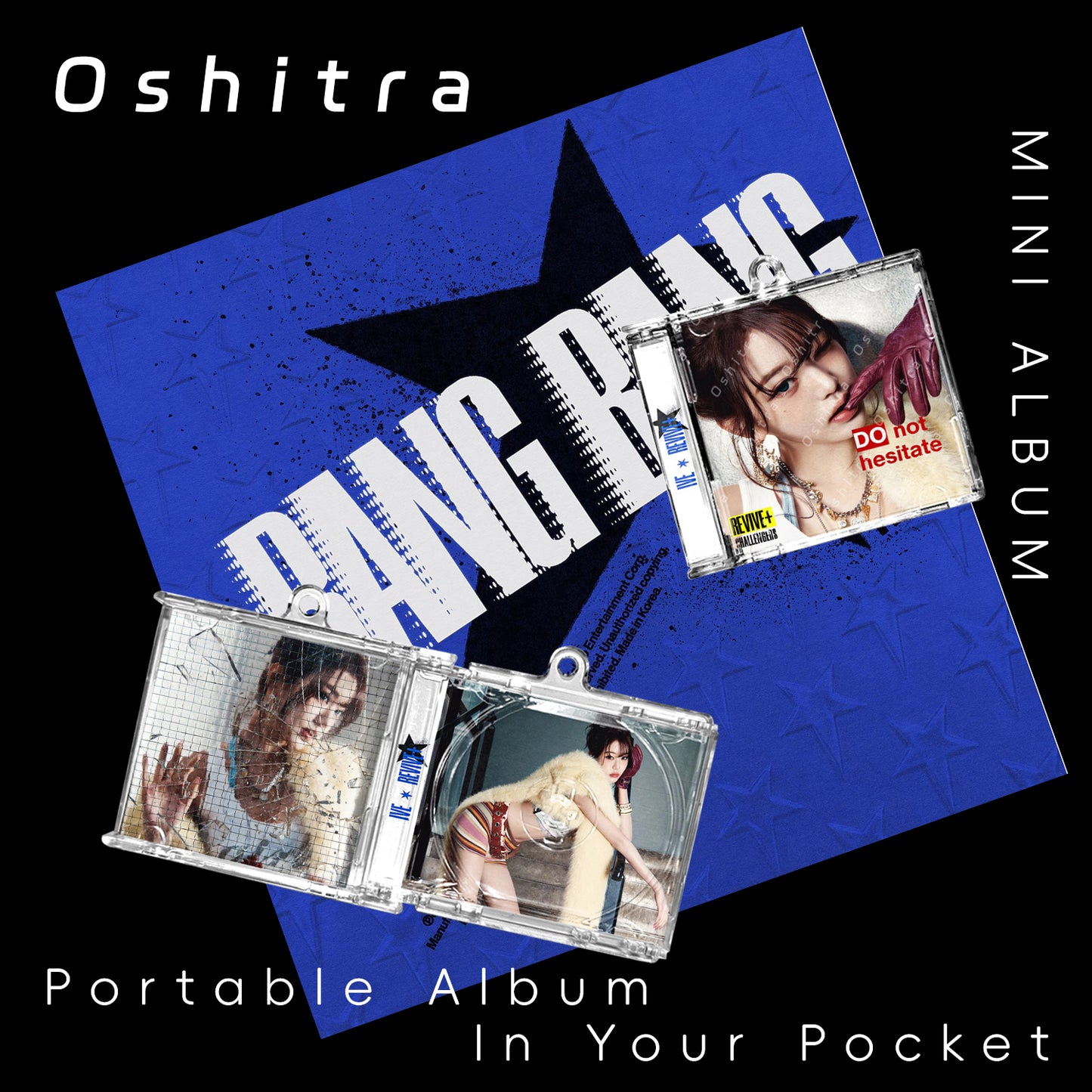 IVE「BANGBANG」Mini Album NFCミニアルバムキーホルダー スマホタッチで音楽再生 推し活グッズ