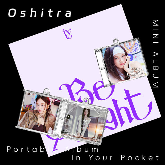 IVE「Be Alright」Mini Album NFCミニアルバムキーホルダー スマホタッチで音楽再生 推し活グッズ