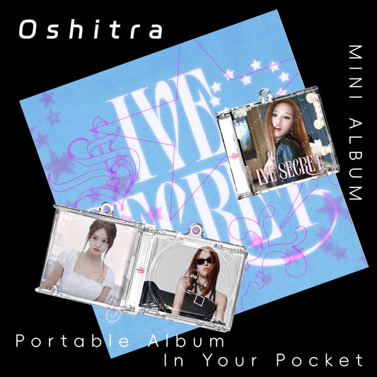 IVE「XOXZ」Mini Album NFCミニアルバムキーホルダー スマホタッチで音楽再生 推し活グッズ