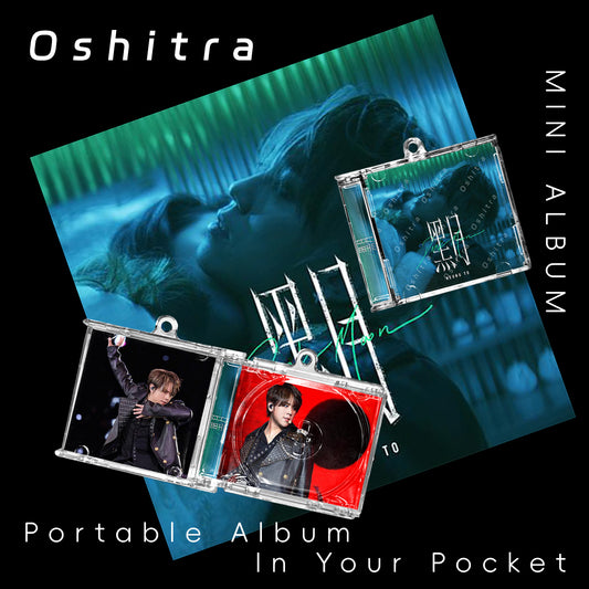 姜濤 KEUNGTO「黑月」Mini Album NFCミニアルバムキーホルダー スマホタッチで音楽再生 推し活グッズ