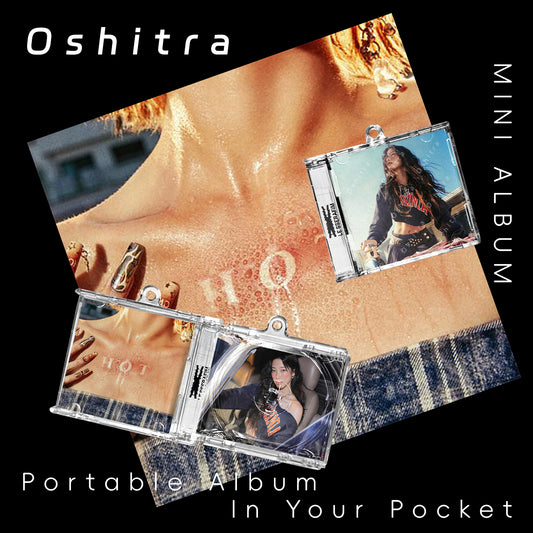 LE SSERAFIM「Hot」Mini Album NFCミニアルバムキーホルダー スマホタッチで音楽再生 推し活グッズ