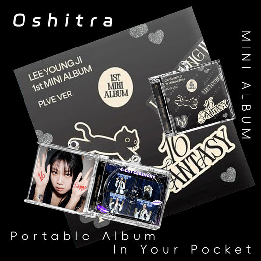 LEEYOUNGJI「16Fantasy」Mini Album NFCミニアルバムキーホルダー スマホタッチで音楽再生 推し活グッズ