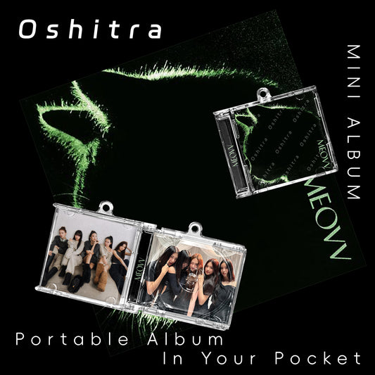 MEOVV「Body」Mini Album NFCミニアルバムキーホルダー スマホタッチで音楽再生 推し活グッズ
