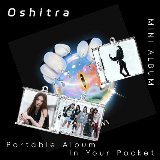 MEOVV「Hands Up」Mini Album NFCミニアルバムキーホルダー スマホタッチで音楽再生 推し活グッズ