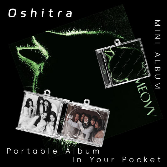 MEOVV「Toxic」Mini Album NFCミニアルバムキーホルダー スマホタッチで音楽再生 推し活グッズ
