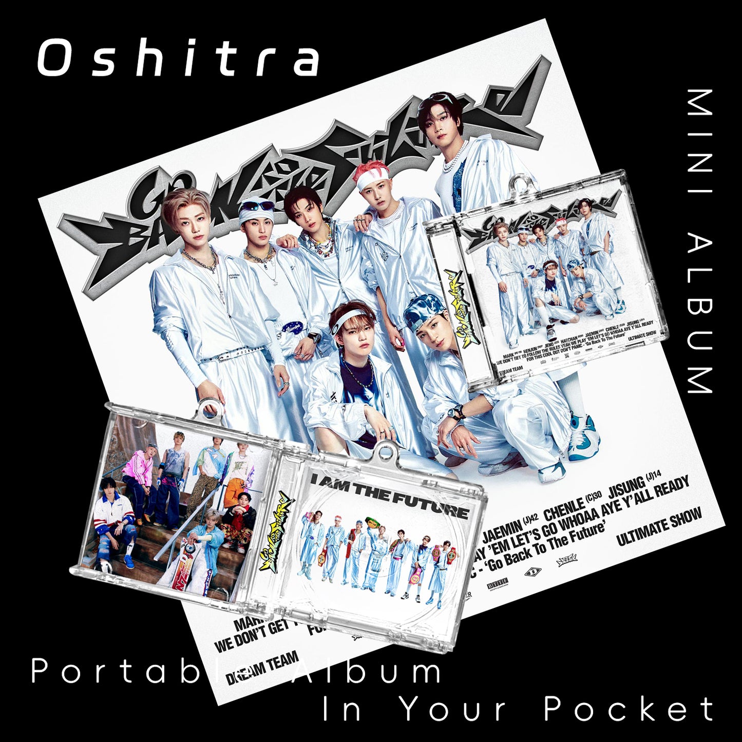 NCT DREAM「Bttf」Mini Album NFCミニアルバムキーホルダー スマホタッチで音楽再生 推し活グッズ