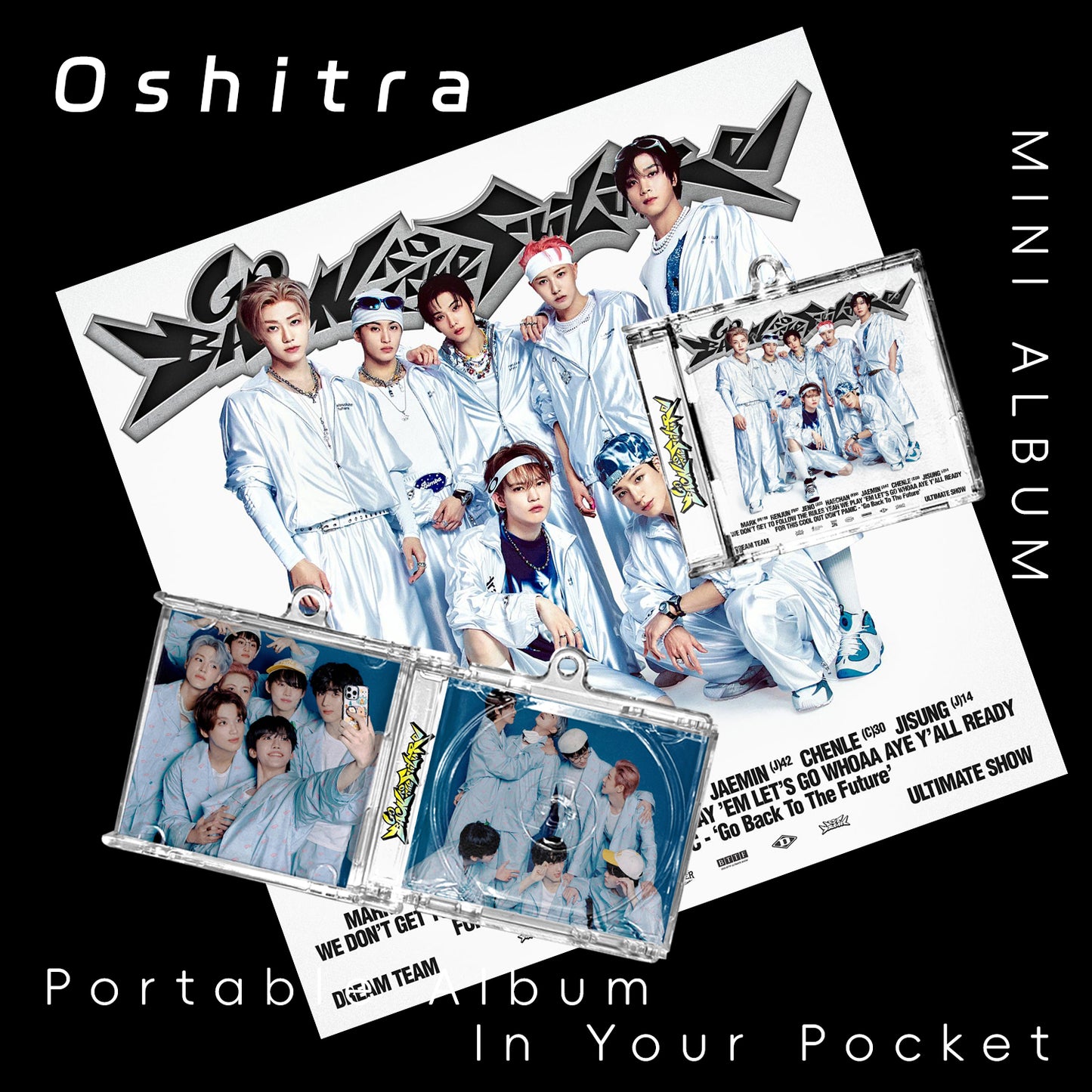 NCT DREAM「Bttf」Mini Album NFCミニアルバムキーホルダー スマホタッチで音楽再生 推し活グッズ