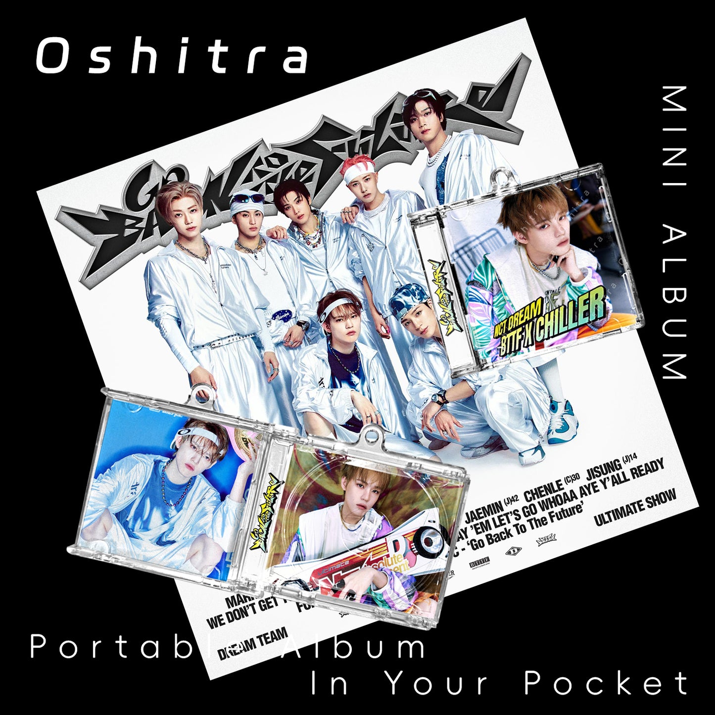 NCT DREAM「Bttf」Mini Album NFCミニアルバムキーホルダー スマホタッチで音楽再生 推し活グッズ