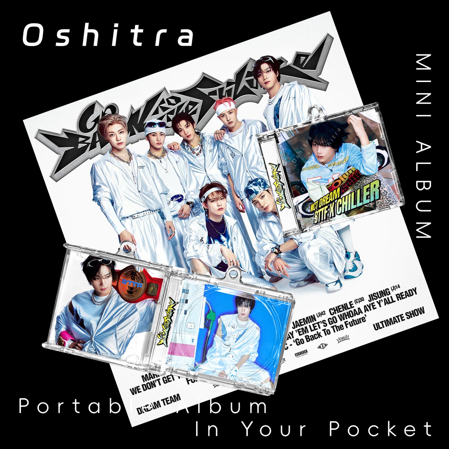 NCT DREAM「Bttf」Mini Album NFCミニアルバムキーホルダー スマホタッチで音楽再生 推し活グッズ