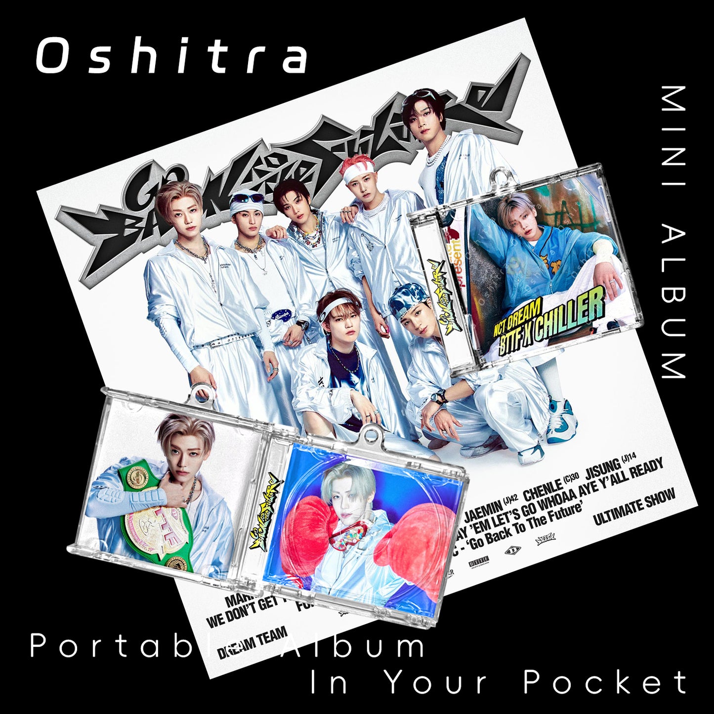 NCT DREAM「Bttf」Mini Album NFCミニアルバムキーホルダー スマホタッチで音楽再生 推し活グッズ