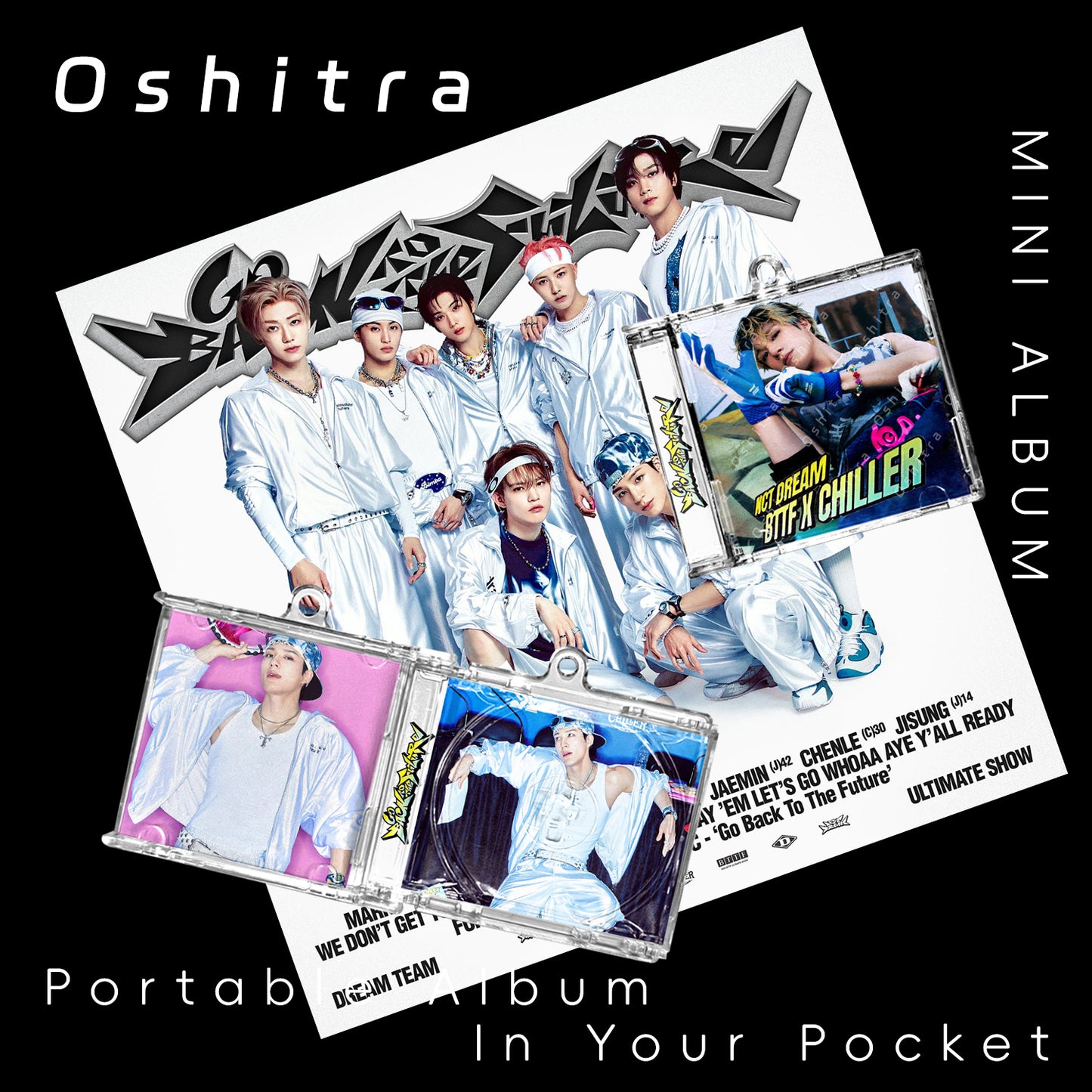 NCT DREAM「Bttf」Mini Album NFCミニアルバムキーホルダー スマホタッチで音楽再生 推し活グッズ