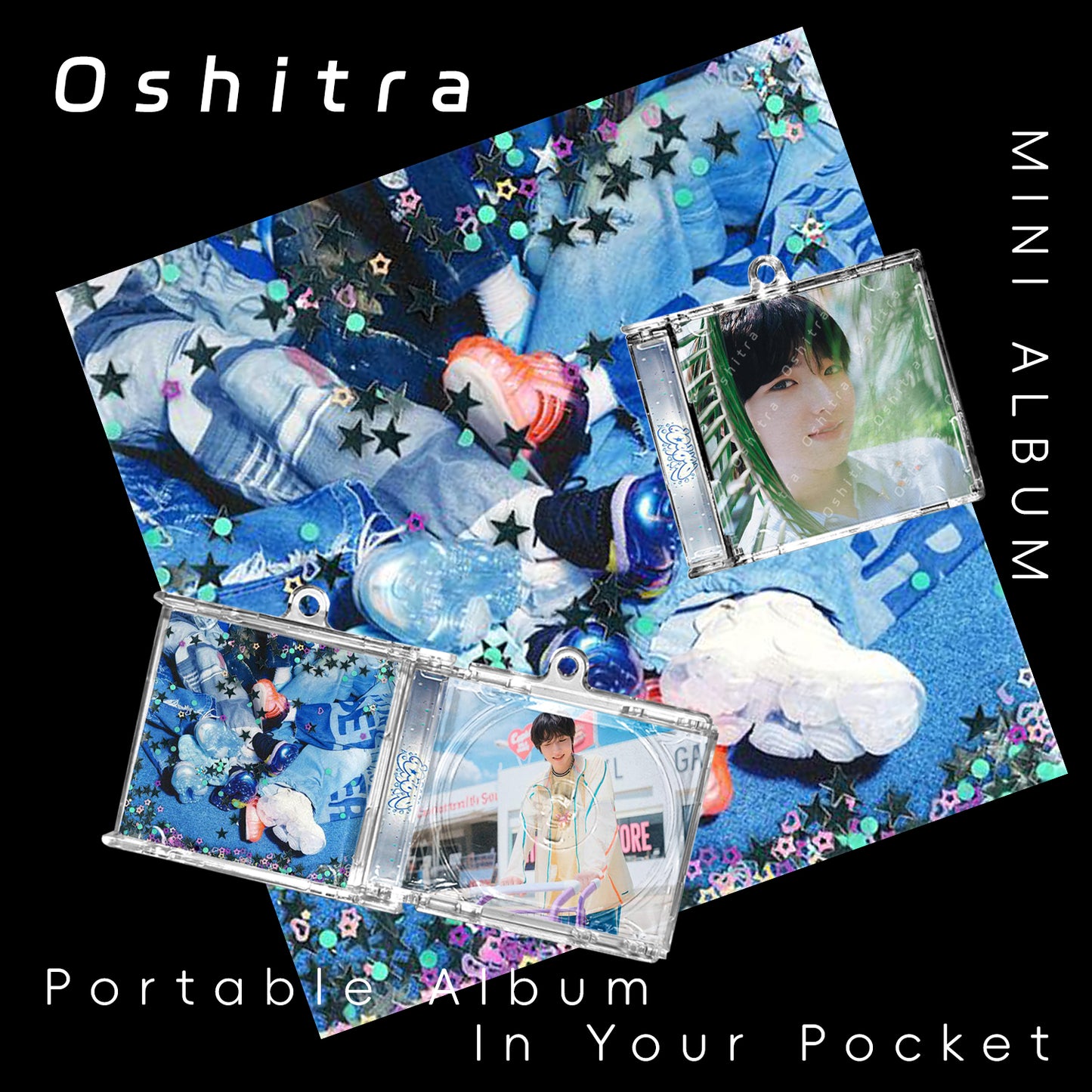 NCT WISH「Poppop」Mini Album NFCミニアルバムキーホルダー スマホタッチで音楽再生 推し活グッズ