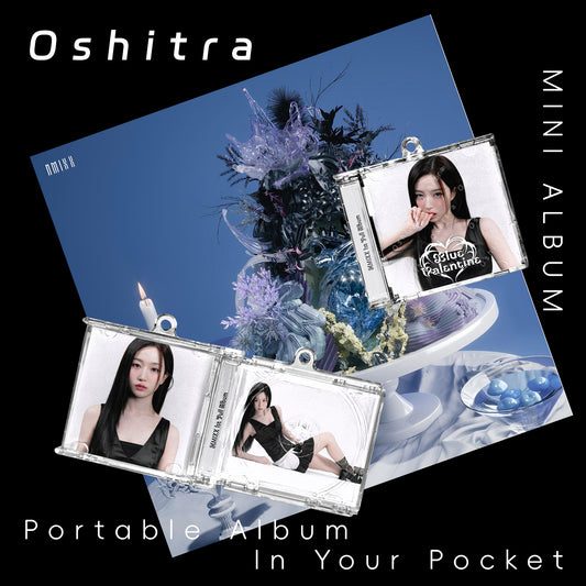 NMIXX「Valentine」Mini Album NFCミニアルバムキーホルダー スマホタッチで音楽再生 推し活グッズ
