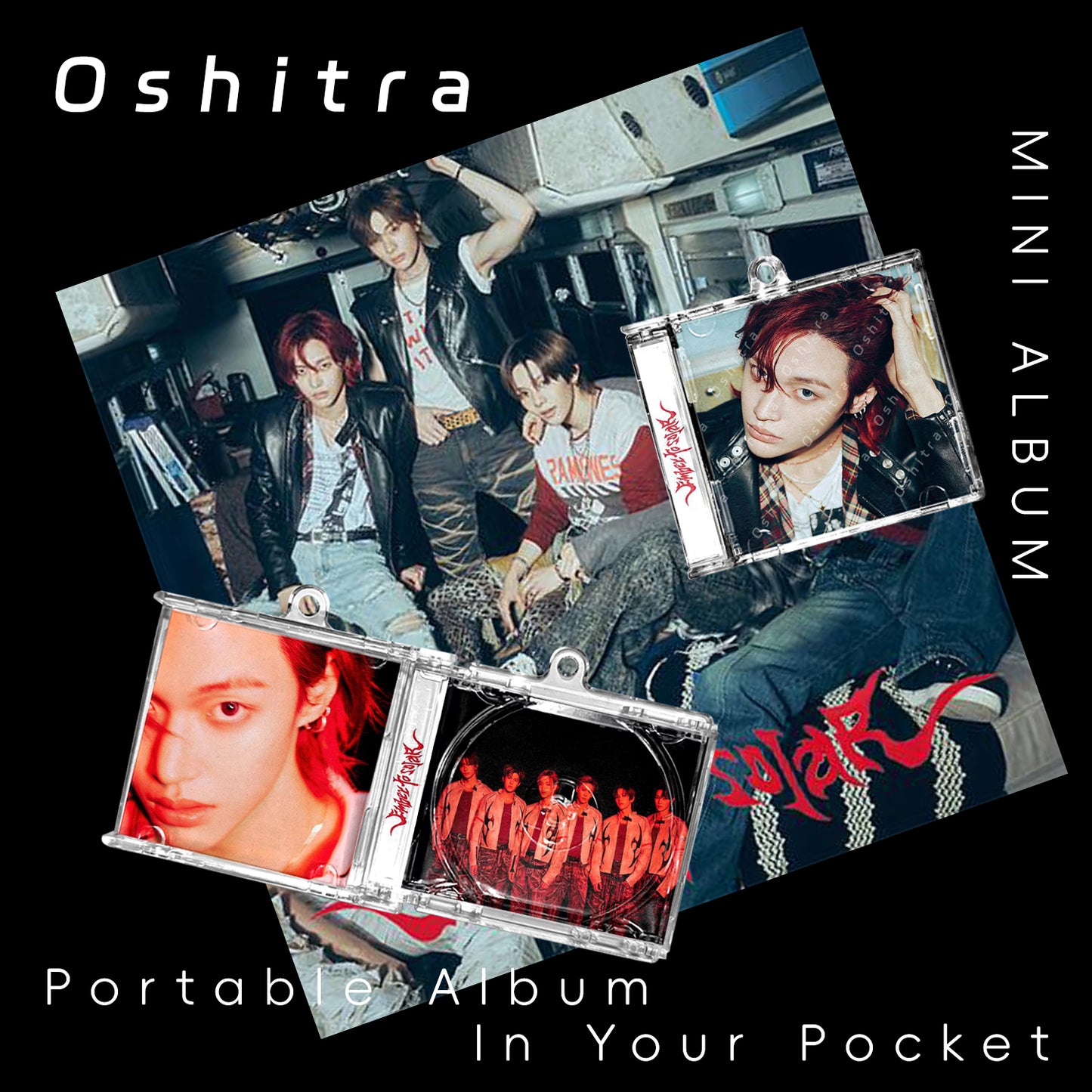 RIIZE「Ember To Solar」Mini Album NFCミニアルバムキーホルダー スマホタッチで音楽再生 推し活グッズ