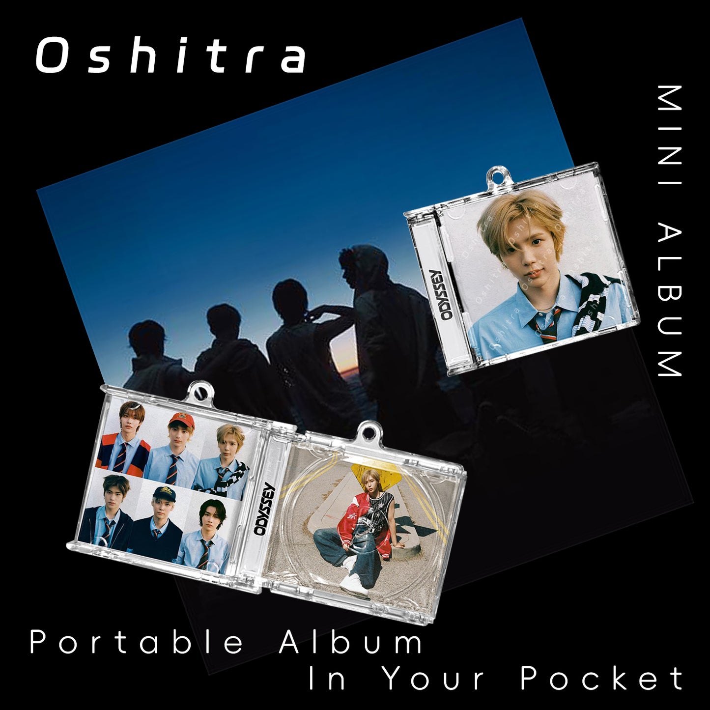 RIIZE「Fly Up」Mini Album NFCミニアルバムキーホルダー スマホタッチで音楽再生 推し活グッズ