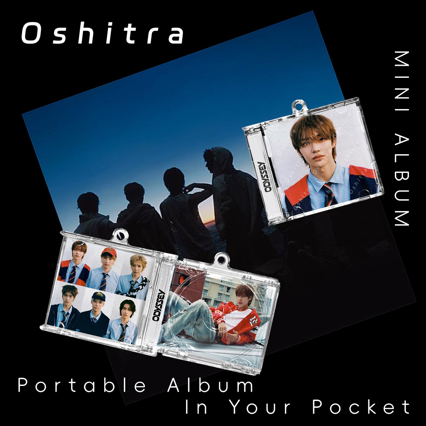 RIIZE「Fly Up」Mini Album NFCミニアルバムキーホルダー スマホタッチで音楽再生 推し活グッズ