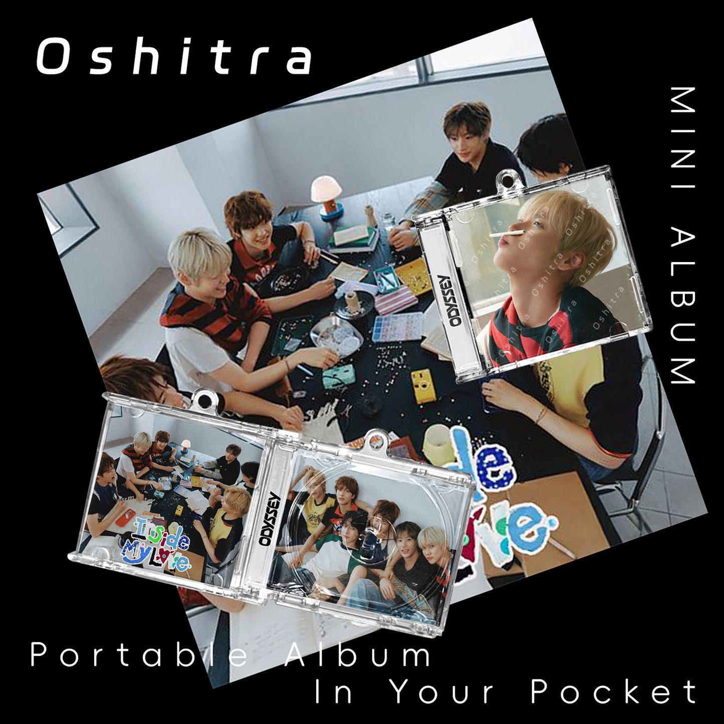 RIIZE「Inside My Love」Mini Album NFCミニアルバムキーホルダー スマホタッチで音楽再生 推し活グッズ