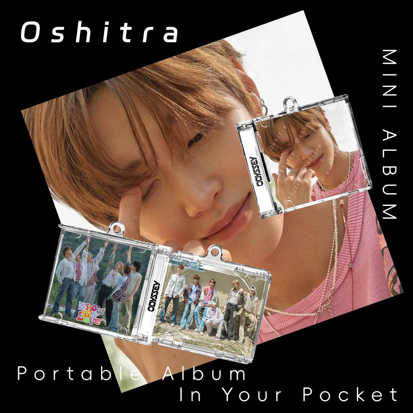 RIIZE「Show Me Love」Mini Album NFCミニアルバムキーホルダー スマホタッチで音楽再生 推し活グッズ