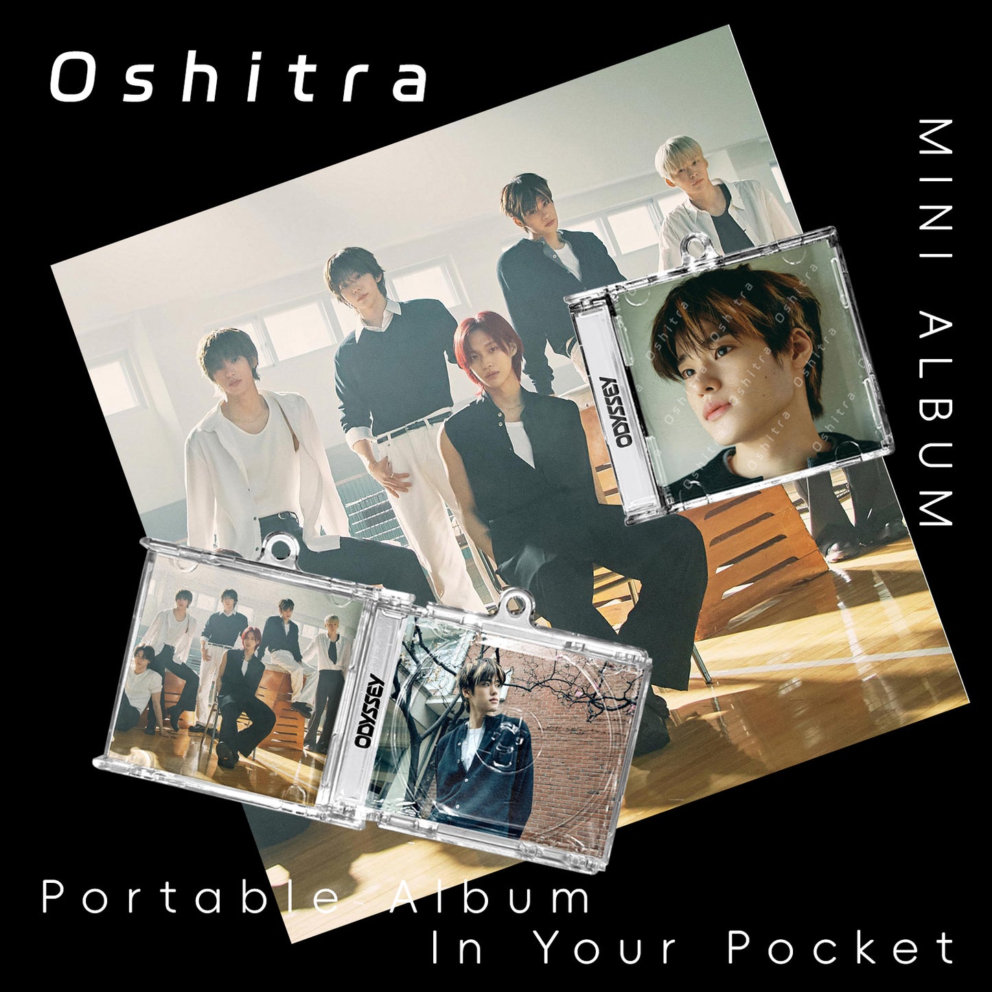 RIIZE「The End Of The Day」Mini Album NFCミニアルバムキーホルダー スマホタッチで音楽再生 推し活グッズ