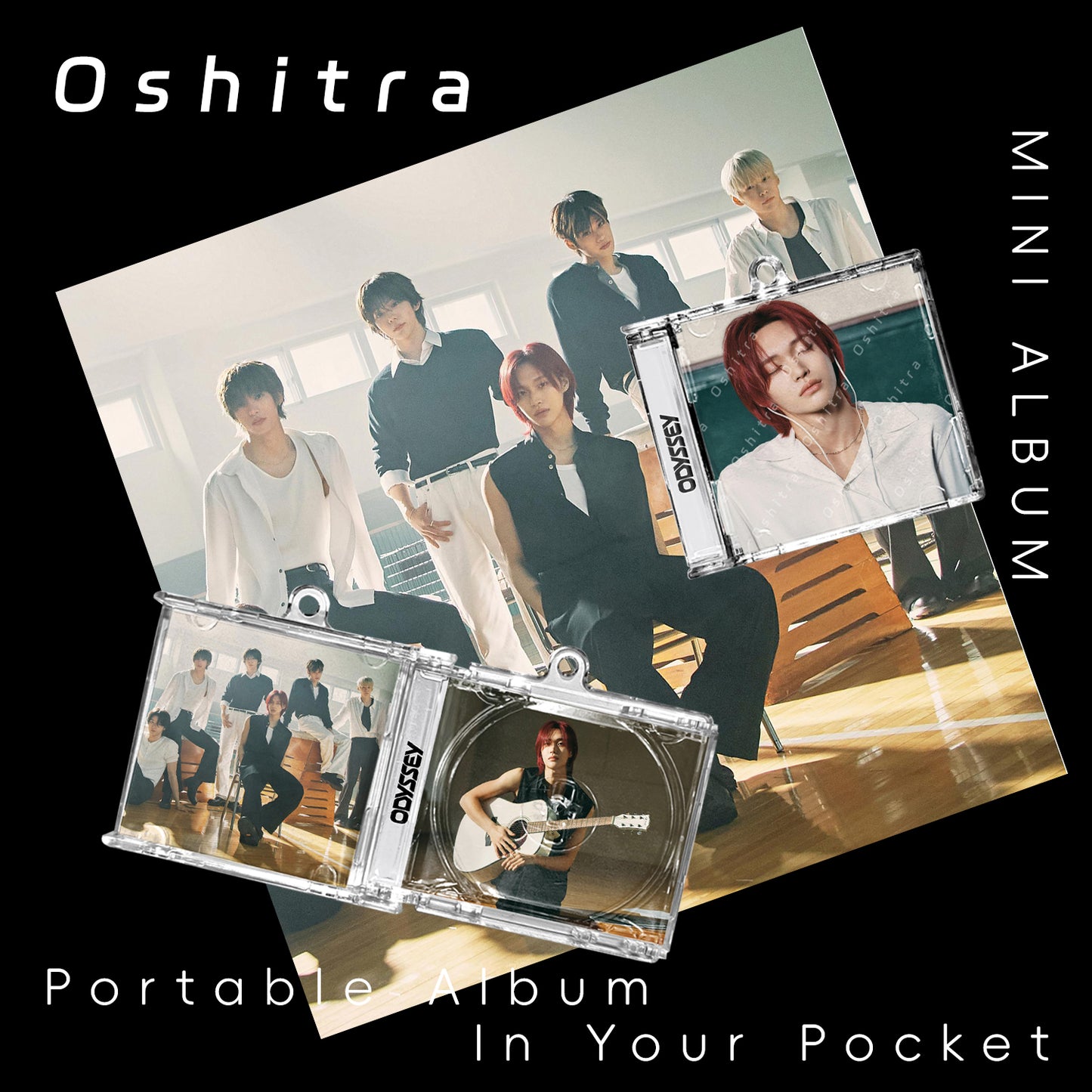 RIIZE「The End Of The Day」Mini Album NFCミニアルバムキーホルダー スマホタッチで音楽再生 推し活グッズ