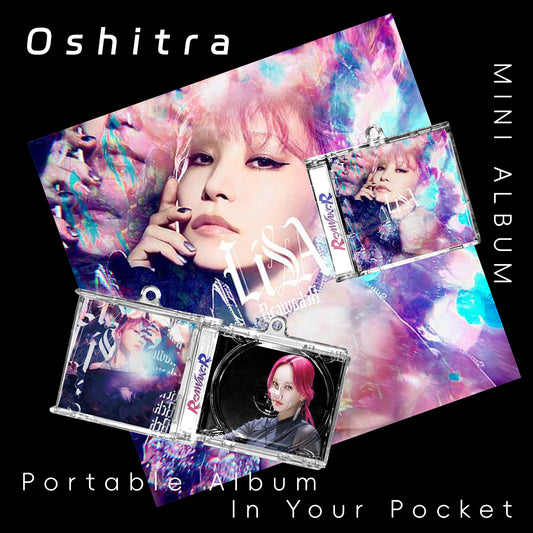 SOLOLEVELING「Lisa」Mini Album NFCミニアルバムキーホルダー スマホタッチで音楽再生 推し活グッズ
