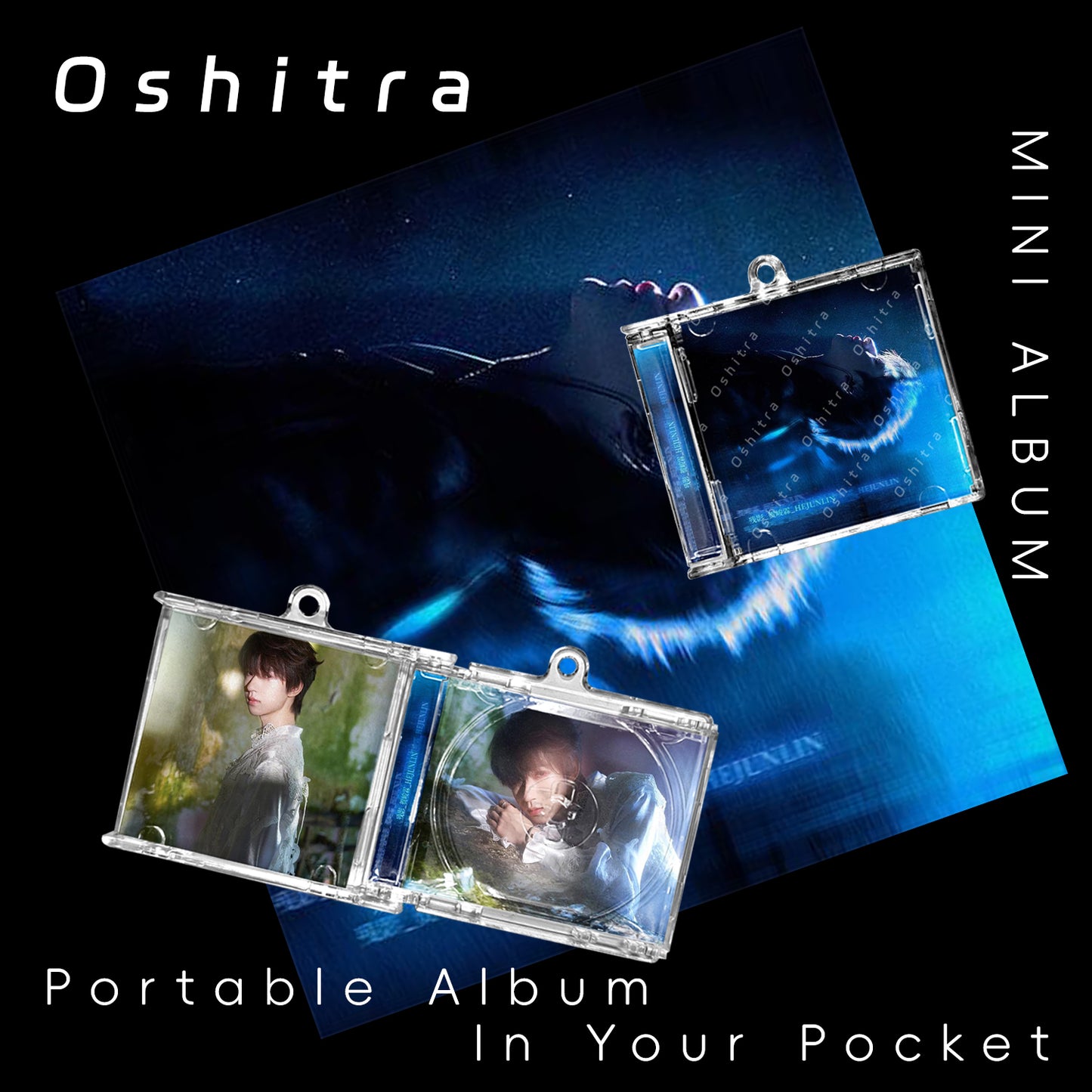 時代少年團 賀峻霖 TNT「殘影」Mini Album NFCミニアルバムキーホルダー スマホタッチで音楽再生 推し活グッズ