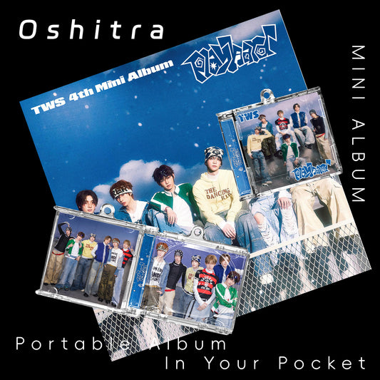TWS「Playhard」Mini Album NFCミニアルバムキーホルダー スマホタッチで音楽再生 推し活グッズ