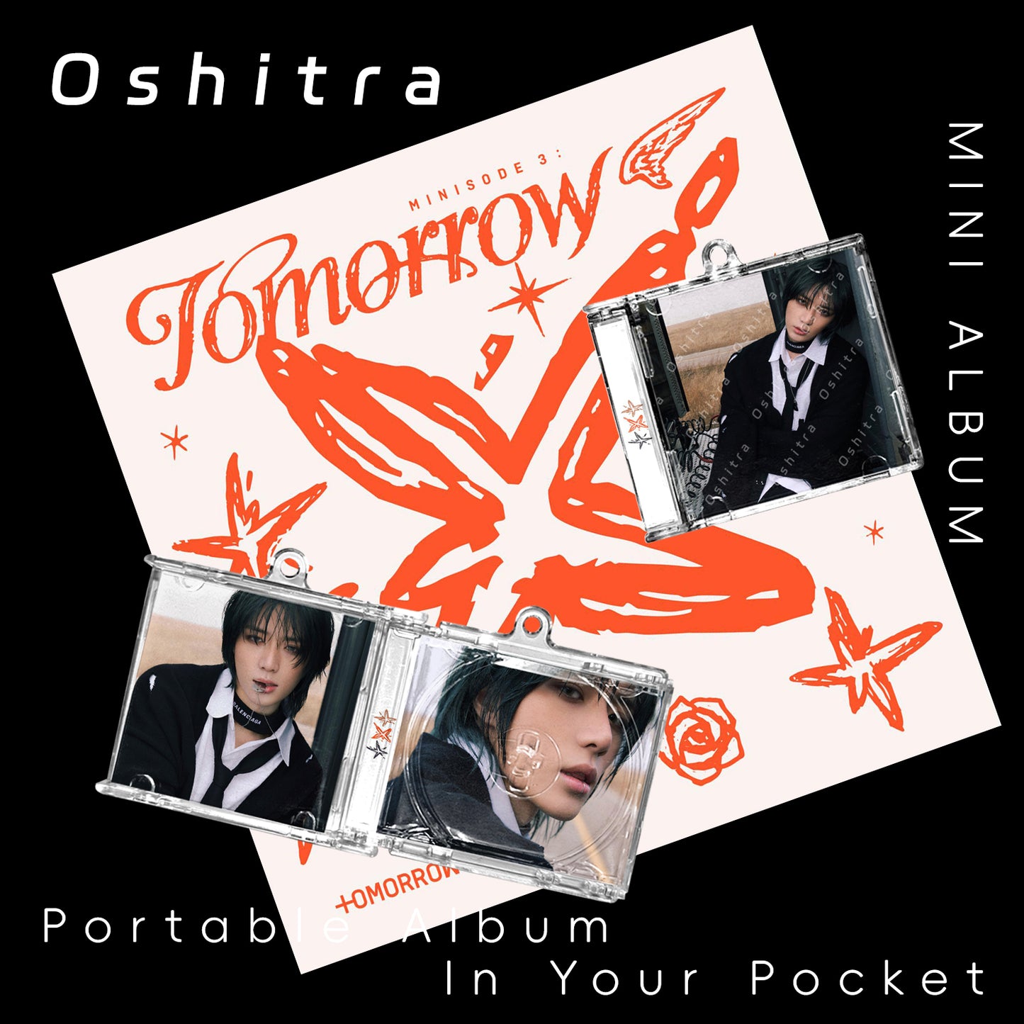TOMORROW X TOGETHER「Dejavu」Mini Album NFCミニアルバムキーホルダー スマホタッチで音楽再生 推し活グッズ