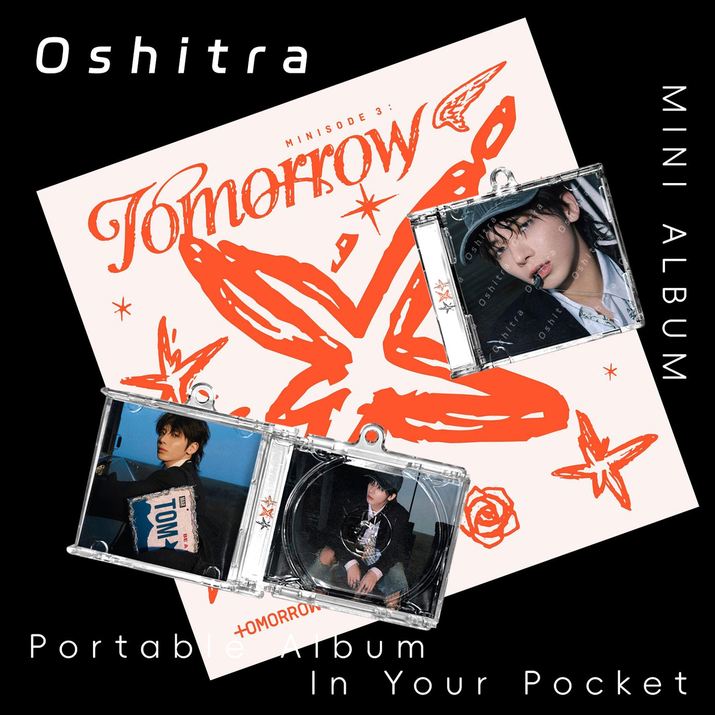 TOMORROW X TOGETHER「Dejavu」Mini Album NFCミニアルバムキーホルダー スマホタッチで音楽再生 推し活グッズ