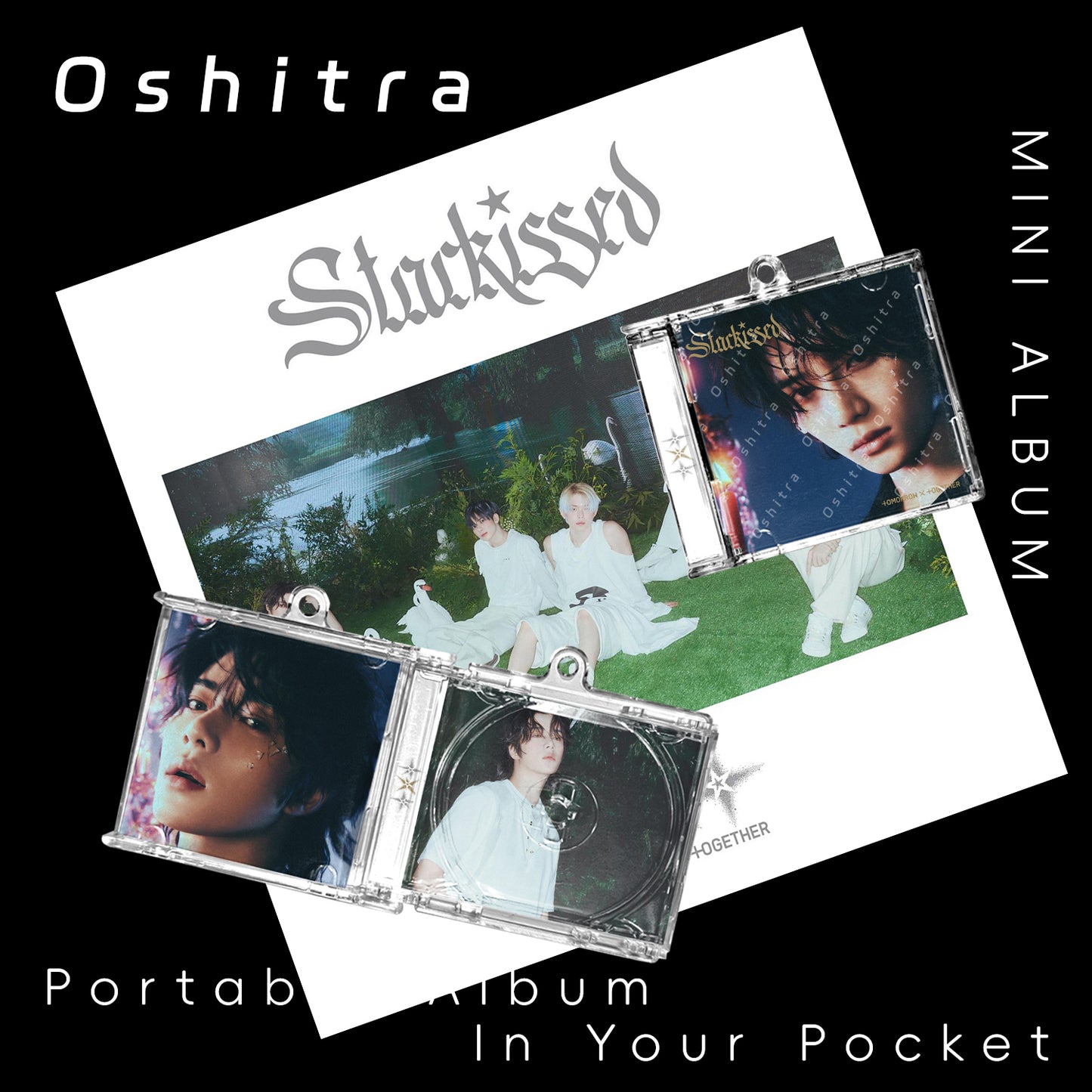 TOMORROW X TOGETHER「Starkissed」Mini Album NFCミニアルバムキーホルダー スマホタッチで音楽再生 推し活グッズ