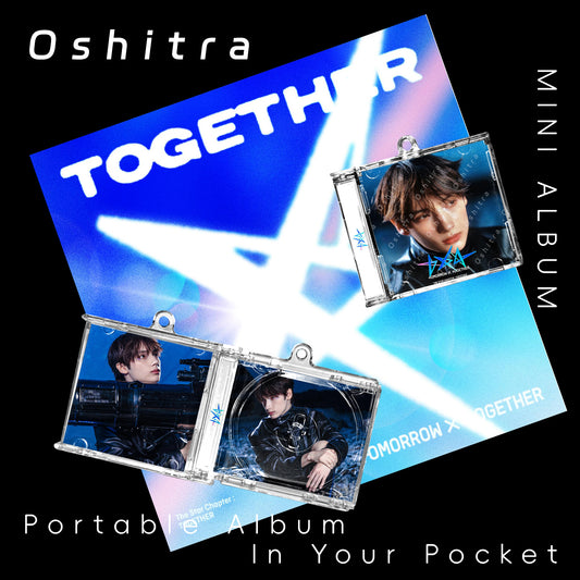 TOMORROW X TOGETHER「The Star Chapter Together」Mini Album NFCミニアルバムキーホルダー スマホタッチで音楽再生 推し活グッズ
