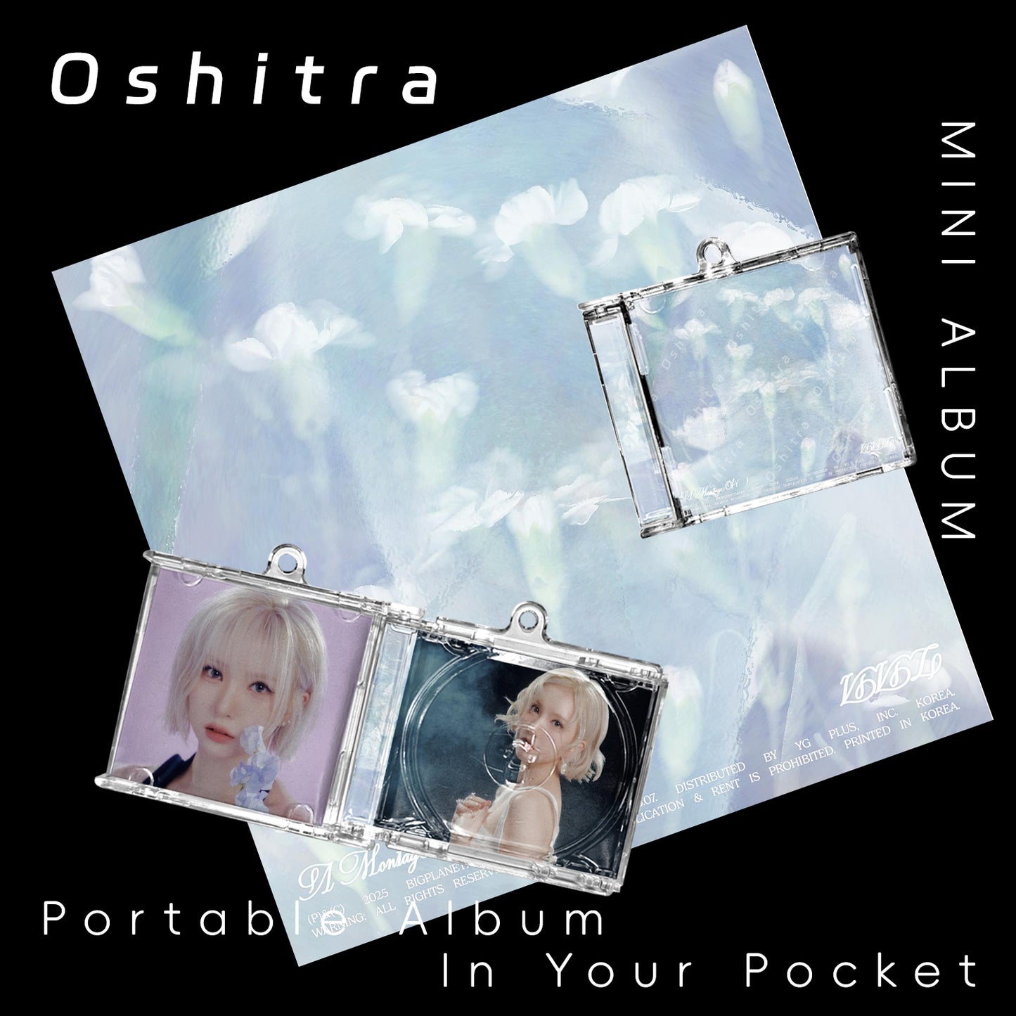 VIVIZ「The 1 St Album A Montage Of ()」Mini Album NFCミニアルバムキーホルダー スマホタッチで音楽再生 推し活グッズ