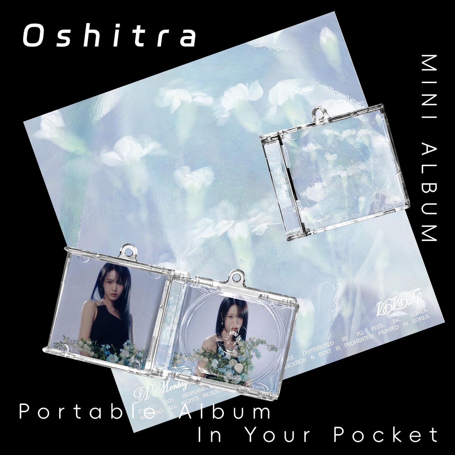 VIVIZ「The 1 St Album A Montage Of ()」Mini Album NFCミニアルバムキーホルダー スマホタッチで音楽再生 推し活グッズ