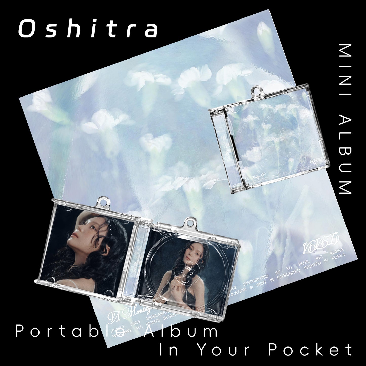 VIVIZ「The 1 St Album A Montage Of ()」Mini Album NFCミニアルバムキーホルダー スマホタッチで音楽再生 推し活グッズ