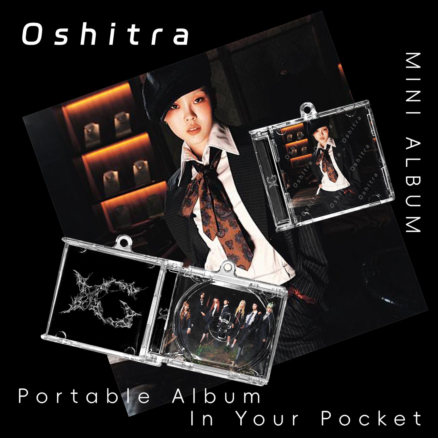 XG「In The Rain」Mini Album NFCミニアルバムキーホルダー スマホタッチで音楽再生 推し活グッズ