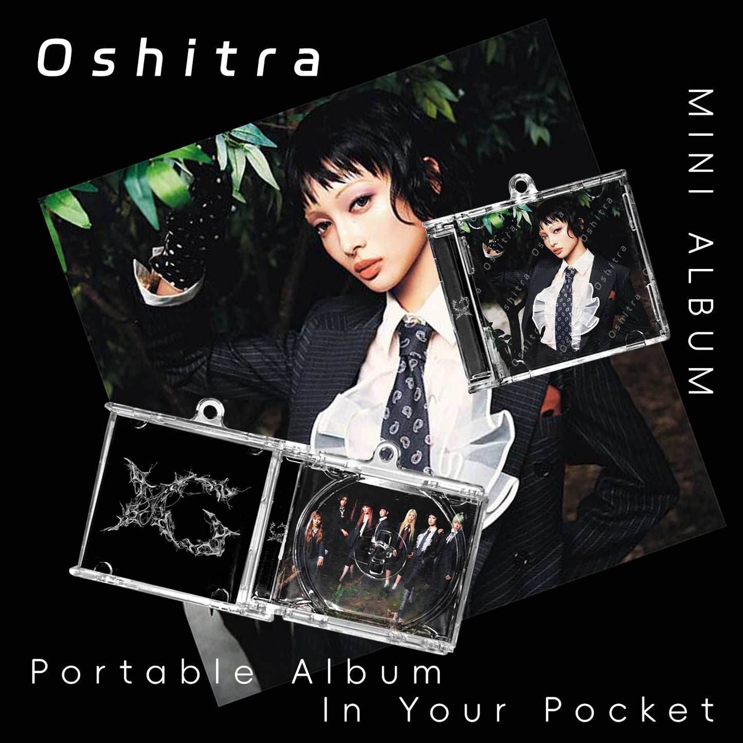 XG「In The Rain」Mini Album NFCミニアルバムキーホルダー スマホタッチで音楽再生 推し活グッズ