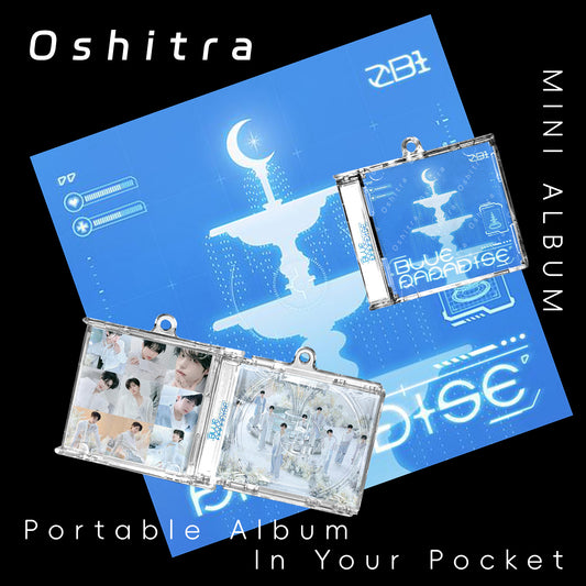 ZEROBASEONE「Blue Paradise」Mini Album NFCミニアルバムキーホルダー スマホタッチで音楽再生 推し活グッズ