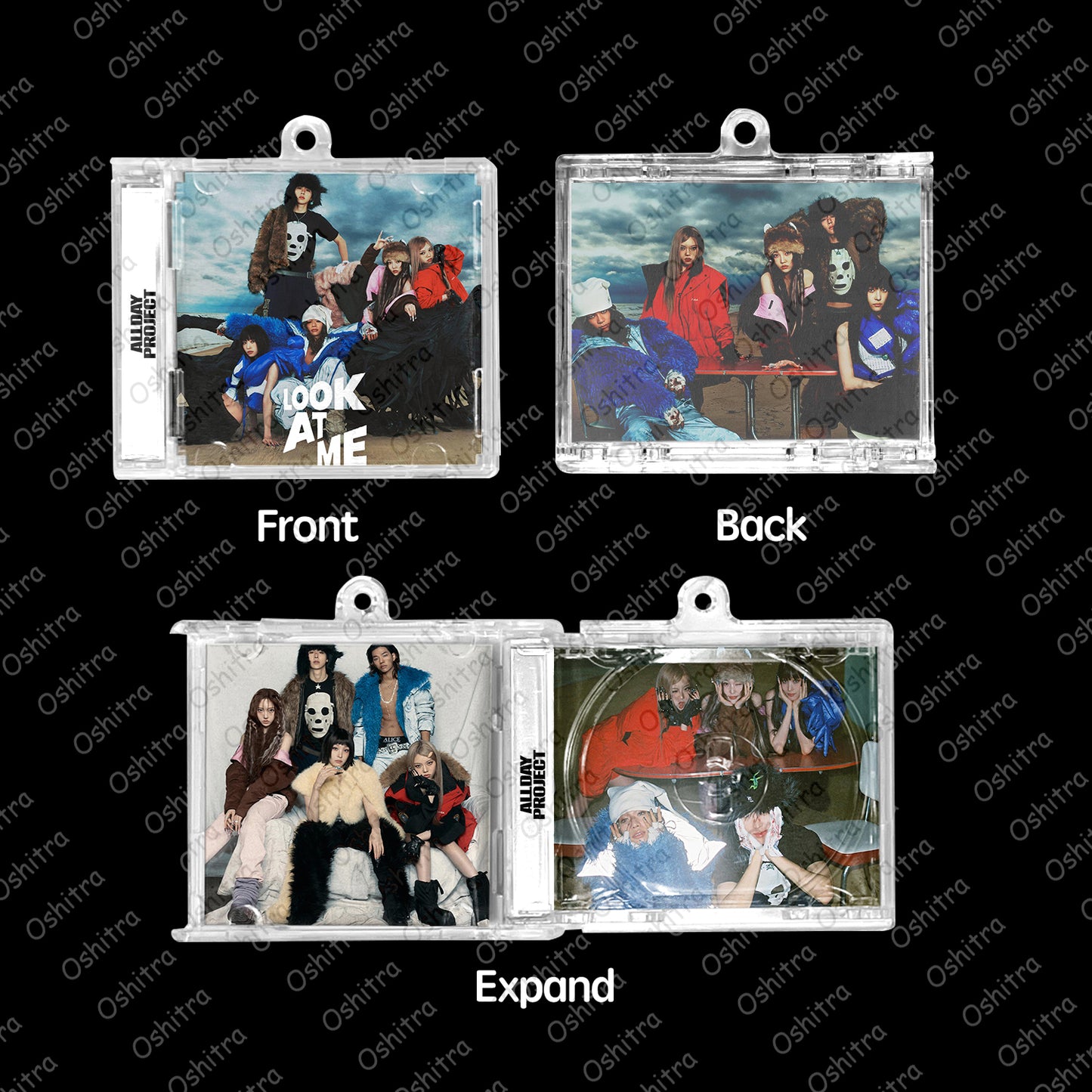 ALL DAY PROJECT「Look At Me」Mini Album NFCミニアルバムキーホルダー スマホタッチで音楽再生 推し活グッズ