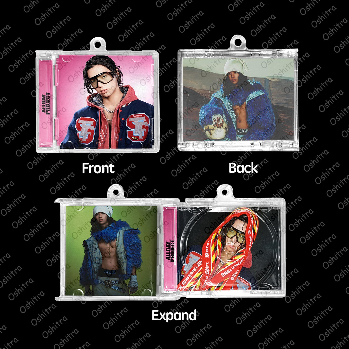 ALL DAY PROJECT「Look At Me」Mini Album NFCミニアルバムキーホルダー スマホタッチで音楽再生 推し活グッズ