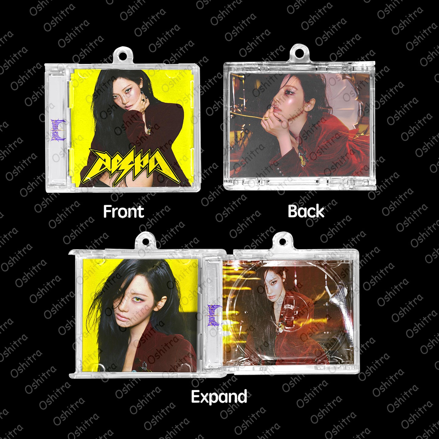 Aespa「Rich Man」Mini Album NFCミニアルバムキーホルダー スマホタッチで音楽再生 推し活グッズ