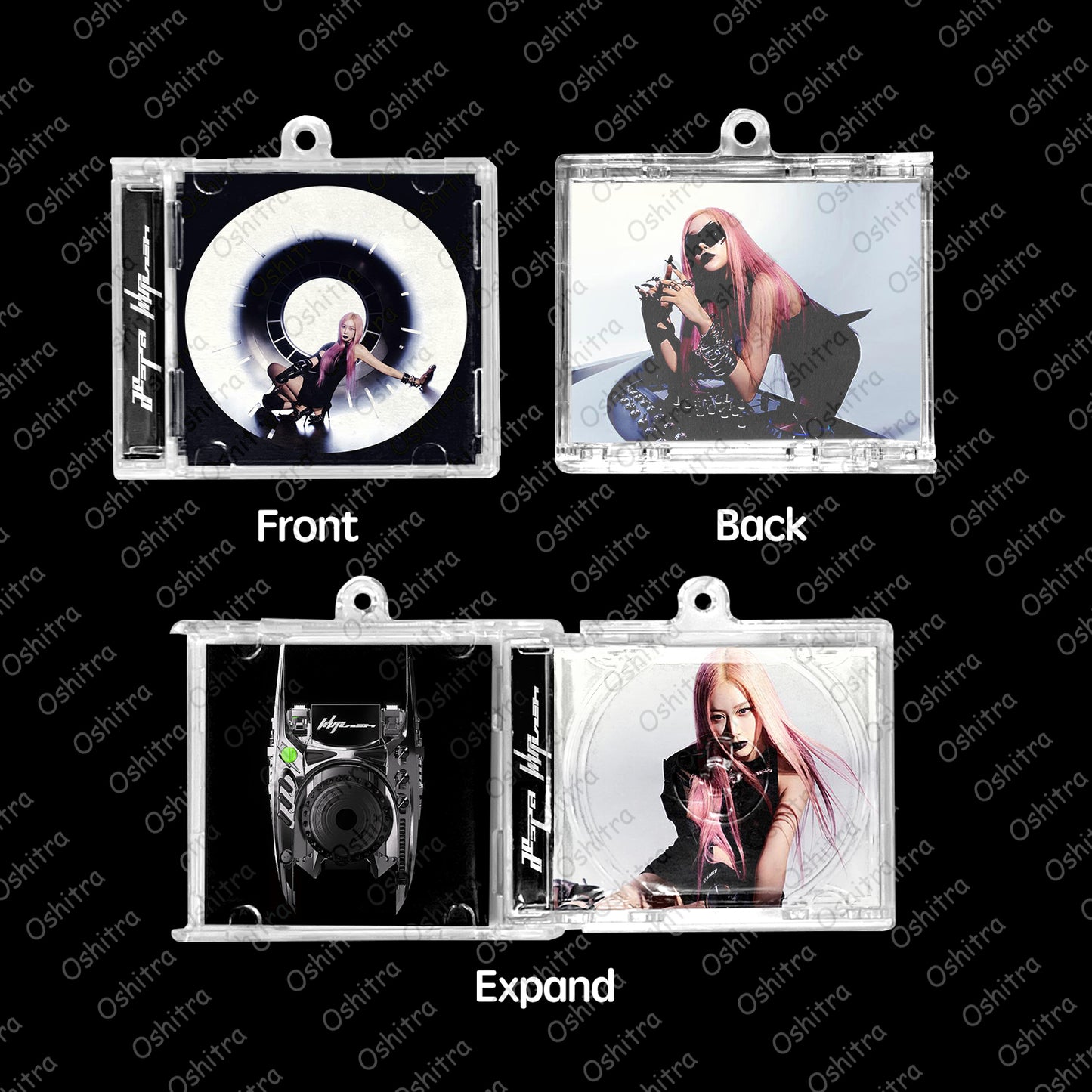 Aespa「Whiplash」Mini Album NFCミニアルバムキーホルダー スマホタッチで音楽再生 推し活グッズ