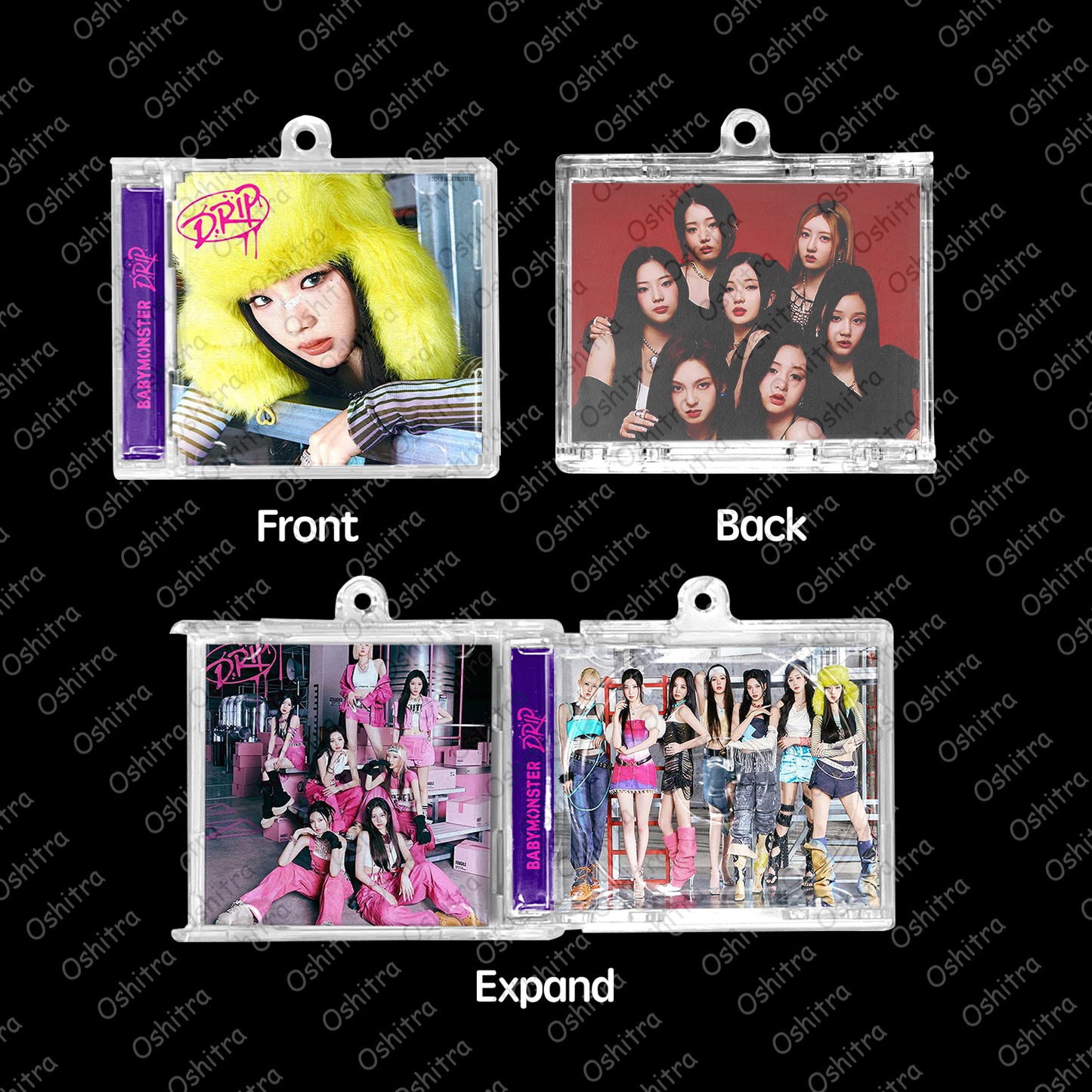 Babymonster「Drip」Mini Album NFCミニアルバムキーホルダー スマホタッチで音楽再生 推し活グッズ