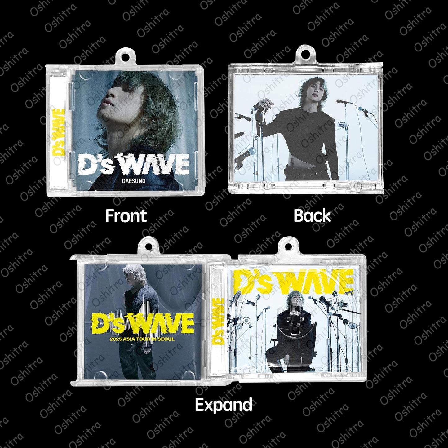 Kang Dae-sung「D'S Wave」Mini Album NFCミニアルバムキーホルダー スマホタッチで音楽再生 推し活グッズ