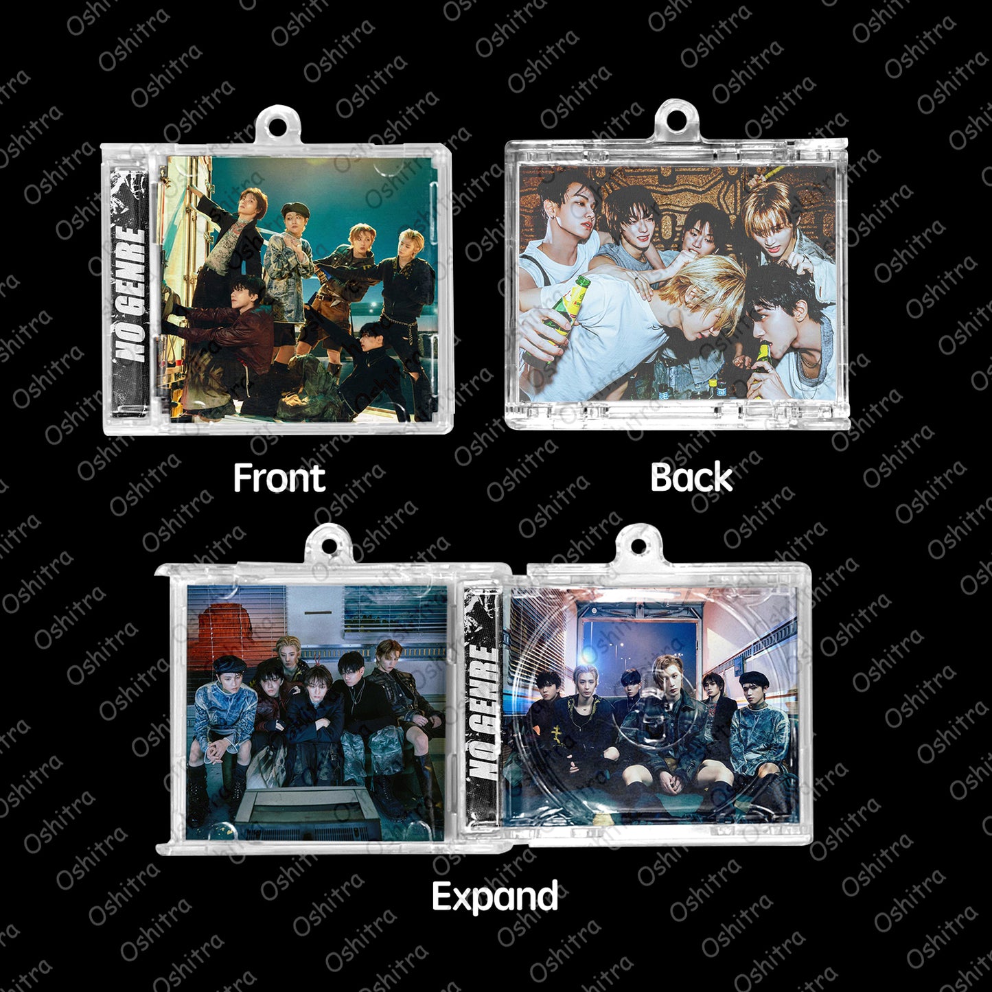 Boy Next Door「No Genre」Mini Album NFCミニアルバムキーホルダー スマホタッチで音楽再生 推し活グッズ