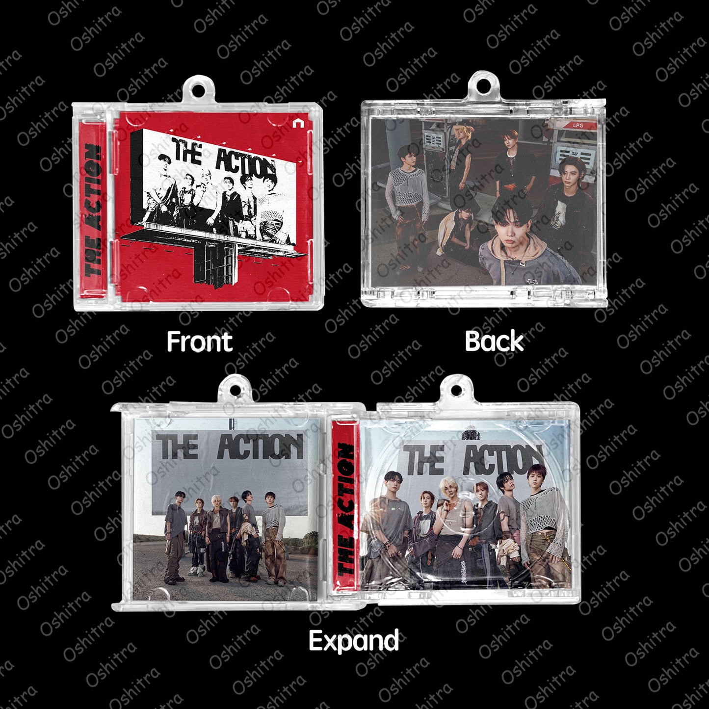 Boy Next Door「The Action」Mini Album NFCミニアルバムキーホルダー スマホタッチで音楽再生 推し活グッズ