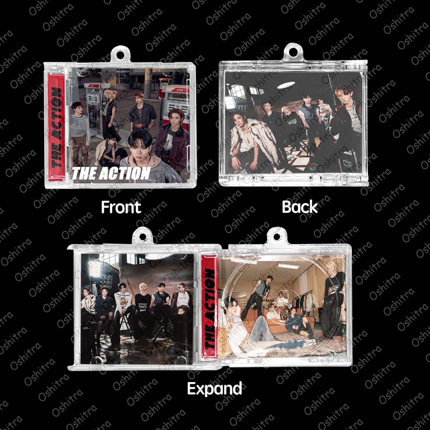 Boy Next Door「The Action」Mini Album NFCミニアルバムキーホルダー スマホタッチで音楽再生 推し活グッズ