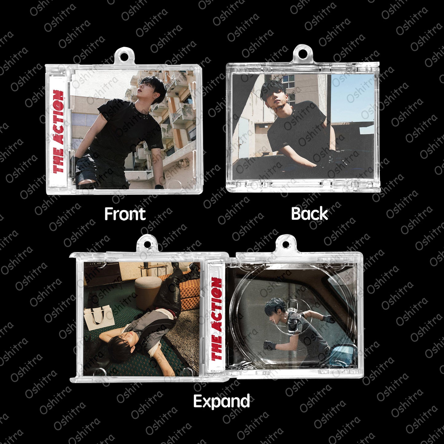 Boy Next Door「The Action」Mini Album NFCミニアルバムキーホルダー スマホタッチで音楽再生 推し活グッズ