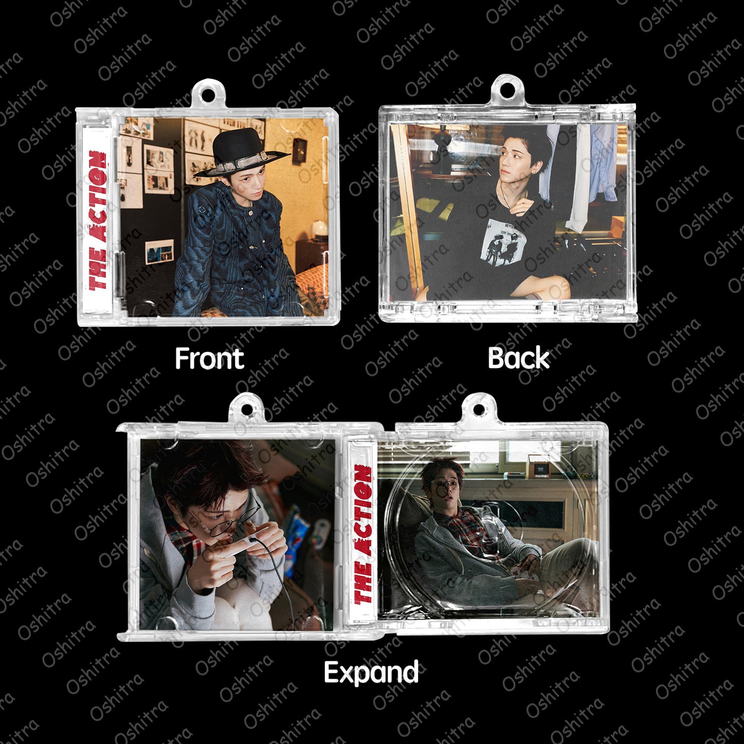 Boy Next Door「The Action」Mini Album NFCミニアルバムキーホルダー スマホタッチで音楽再生 推し活グッズ