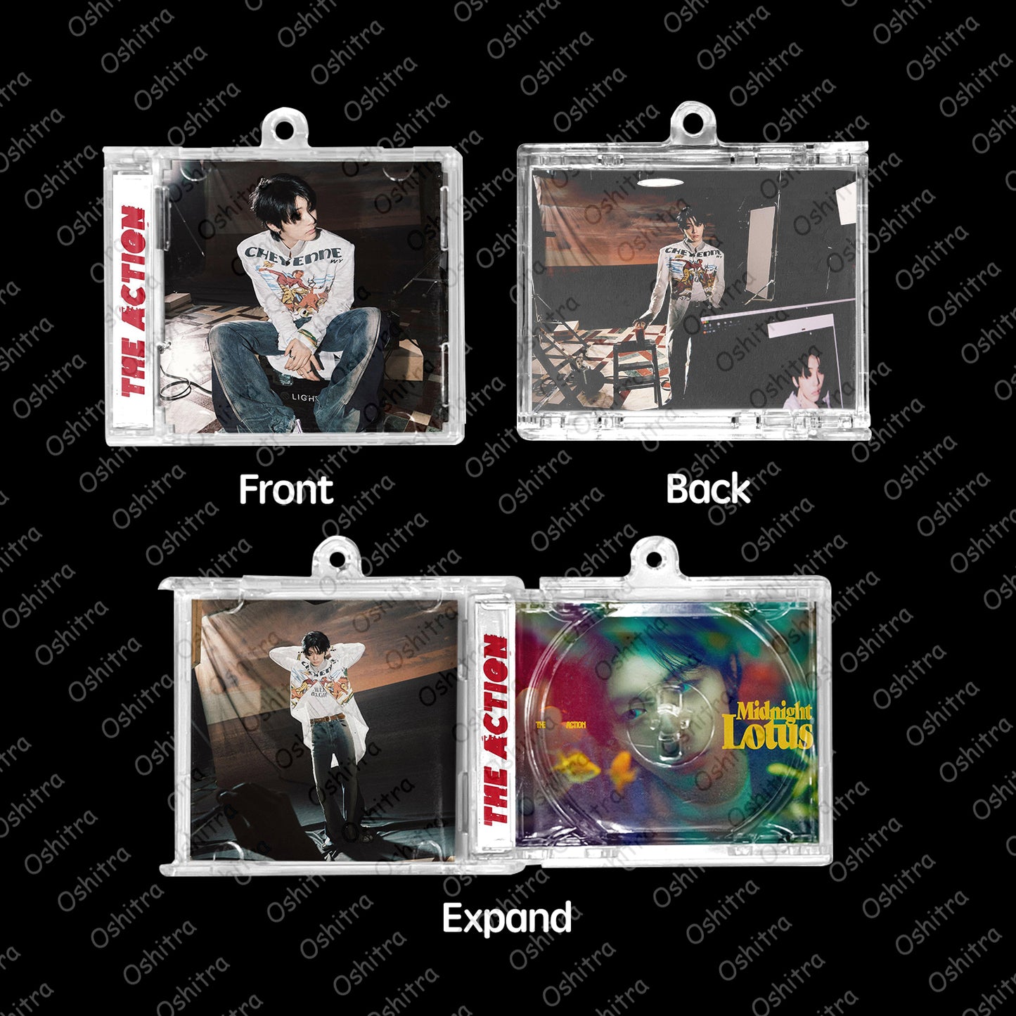 Boy Next Door「The Action」Mini Album NFCミニアルバムキーホルダー スマホタッチで音楽再生 推し活グッズ