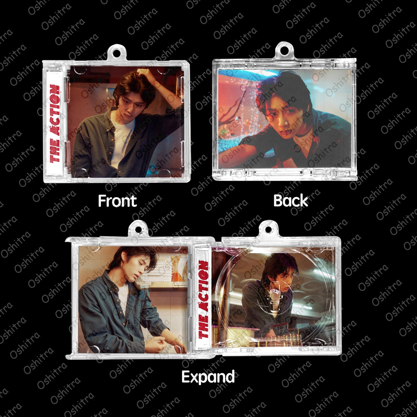 Boy Next Door「The Action」Mini Album NFCミニアルバムキーホルダー スマホタッチで音楽再生 推し活グッズ